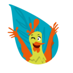 picto poule partager