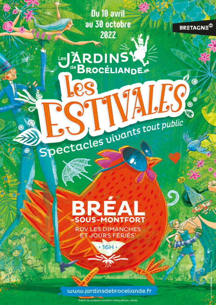 affiche estivales 2022