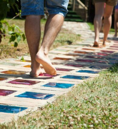 Wake up your Feet! Sensory trail