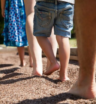 Wake up your Feet! Sensory trail