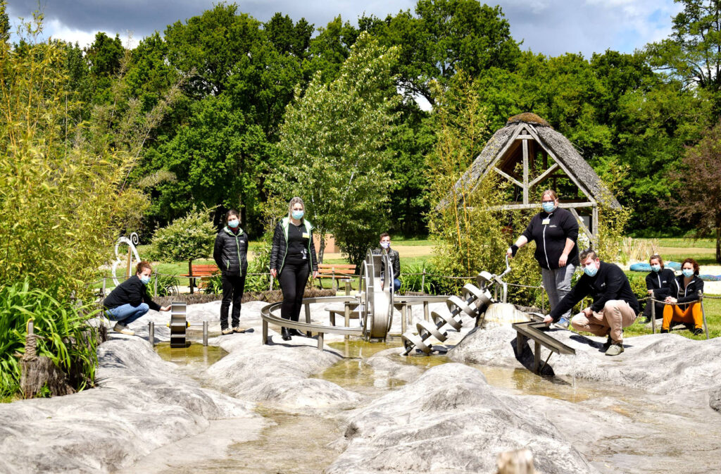 equipe jardins de Brocéliande 2021