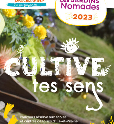 affiche concours Jardins Nomades 2023