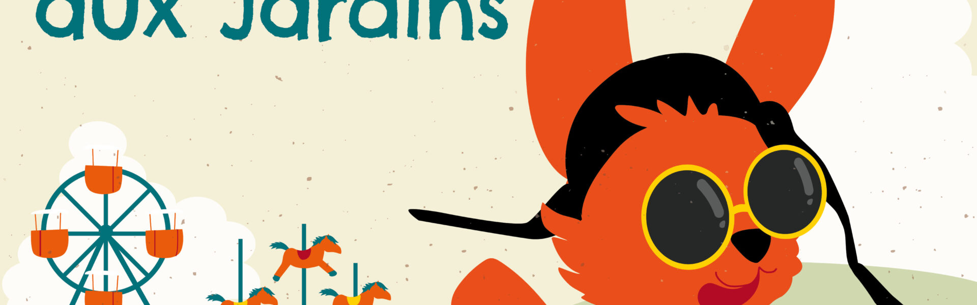 Affiche Pâques aux Jardins 2023