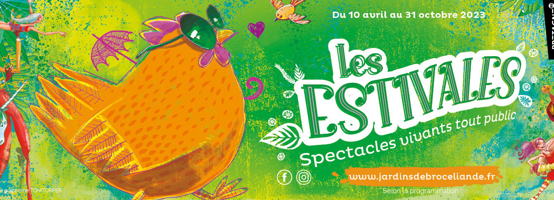 les Estivales, live art performances. Summer 2023