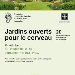 affiche Jardins ouverts pour le cerveau 2026