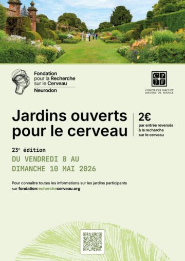 affiche Jardins ouverts pour le cerveau 2026