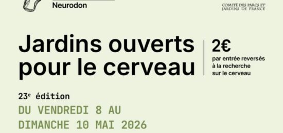 affiche Jardins ouverts pour le cerveau 2026
