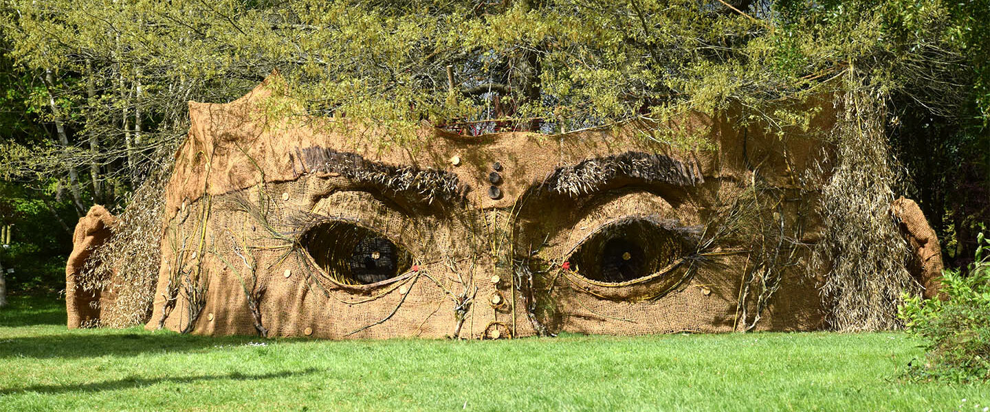 œuvre monumentale aux Jardins de Brocéliande