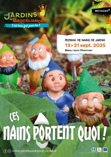 nains portent quoi ! affiche, nains de jardins
