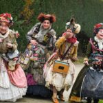 femmes costumées, chanson, halloween, les goules