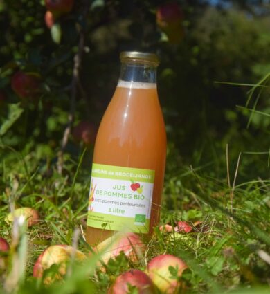 bouteille jus de pommes