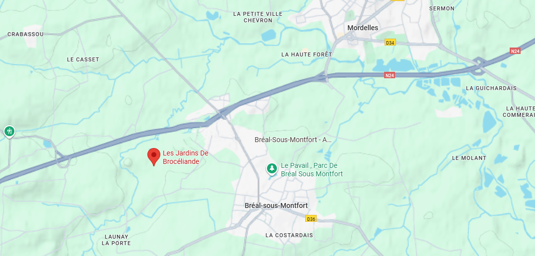 Carte, maps, bréal-sous-montfort