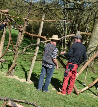 Le Gardien, les Jardins de Brocéliande