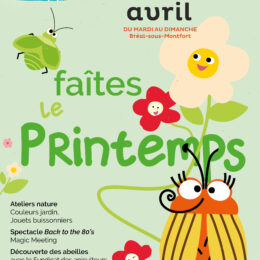 affiche, insectes, faites le printemps
