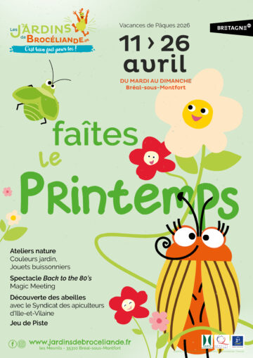 affiche, insectes, faites le printemps