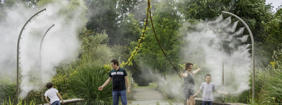Jardins de Brocéliande, l'île aux nuages