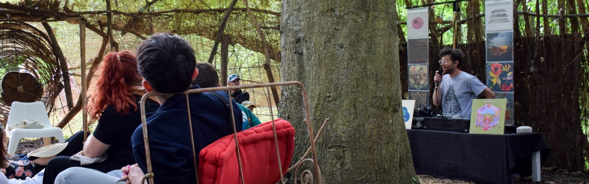 songe en sous-bois, photo sieste musicale, Bombe platine