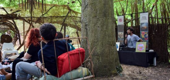 songe en sous-bois, photo sieste musicale, Bombe platine