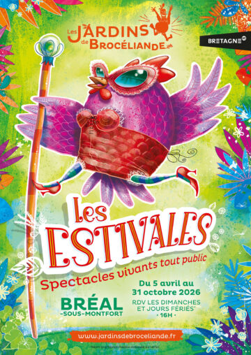 affiche Estivales 2026, poule dance