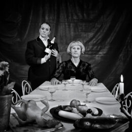 photo spectacle un diner pour un, compagnie le p'tit cirk