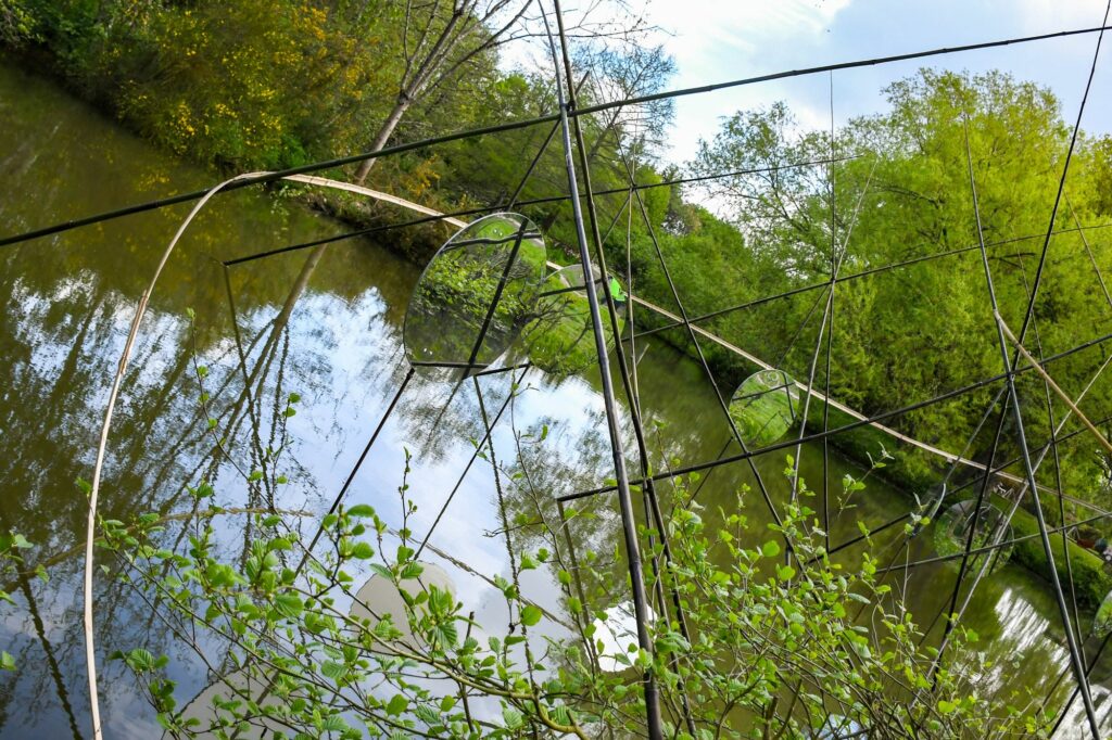 œuvre land art de Pascale Planche
