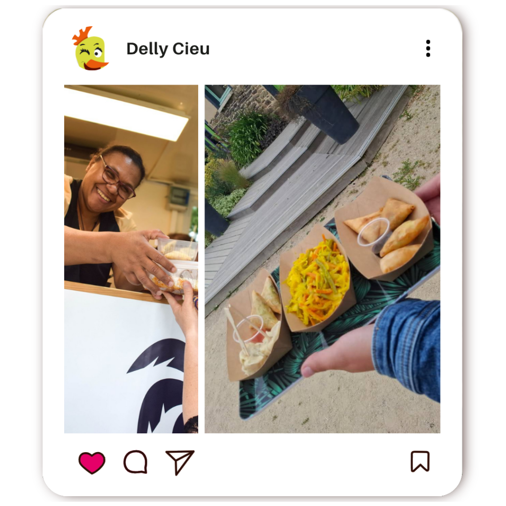 photo instagram foodtruck Kréol'iles